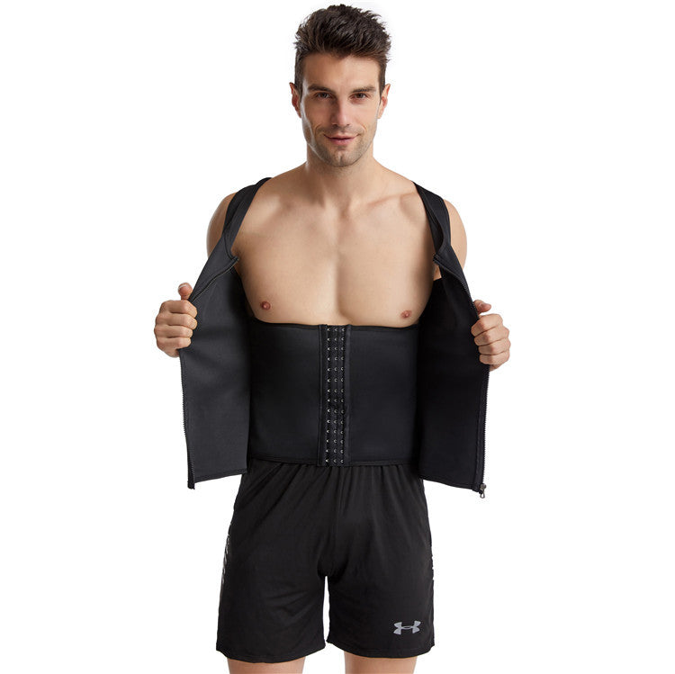 💕This week's sale 50% off💕 - men's waist-tightening zipper vests