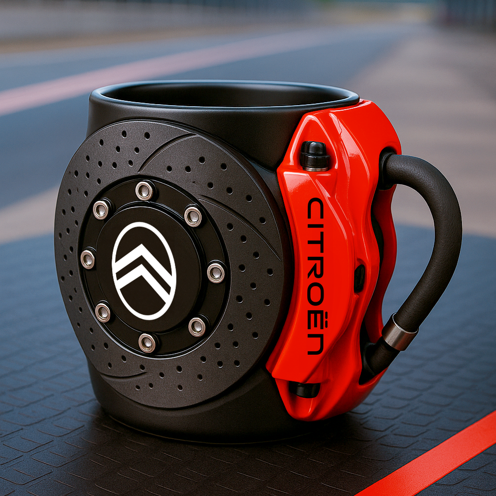 🥳Most popular brake caliper mug with car logo🏎