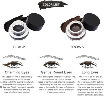 ✨👁️Easy-to-use silicone eyeliner brush