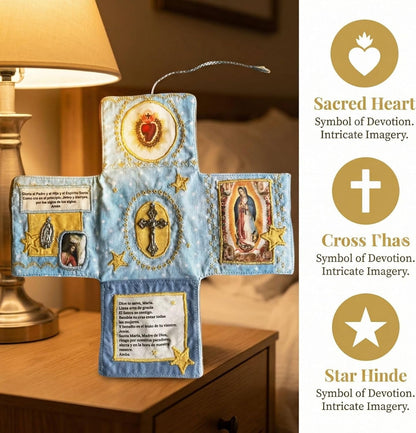 ✝️Handmade Miniature Shrine (Includes Silver Cross)