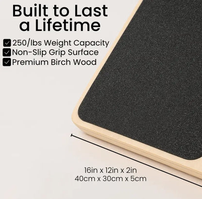 🔥Portable Wooden Slant Board for Calf Stretching
