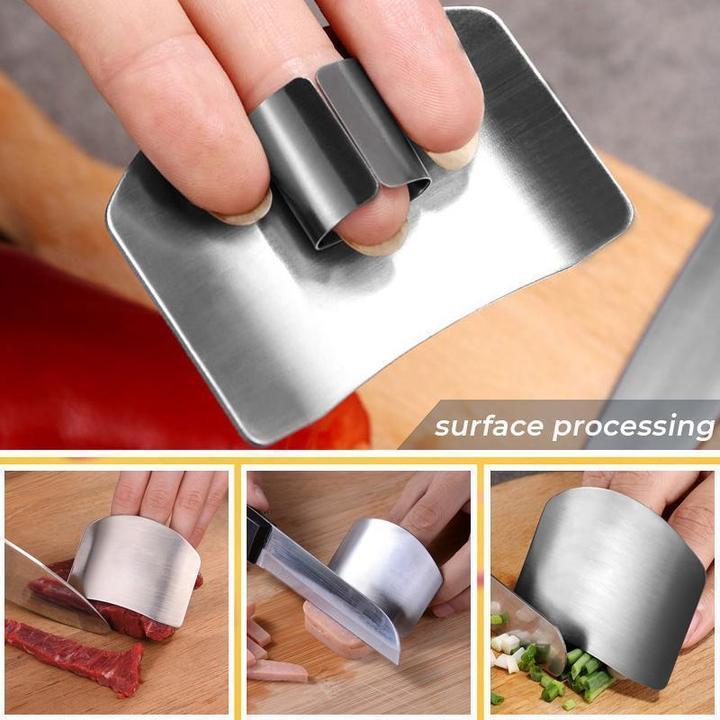 🔥48% OFF - Stainless Steel Finger Guard - Buy 3 Get 2 Free Now