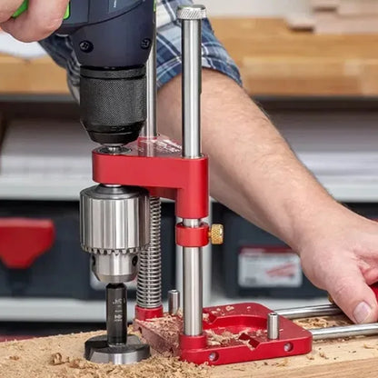 The best woodworking drill bit positioner Always the perfect hole
