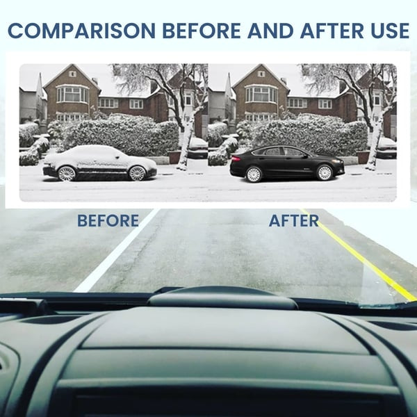 Electromagnetic molecular anti-freeze and snow removal tool