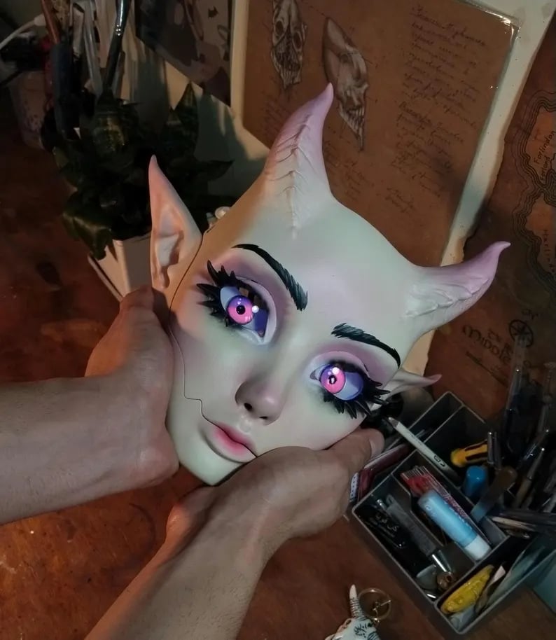 🔥Flash Sale 49% OFF  🎭Babydoll Mask: Quality and Adjustable for Comfort😈