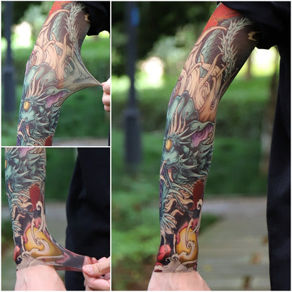 ⚜️Men's Ultra-Realistic Tattoo-Style Sun Protection Sleeves -Tattoo-Friendly