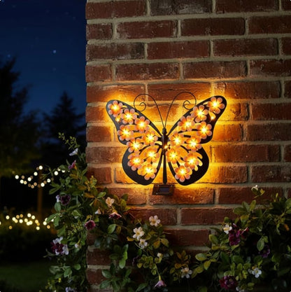 🦋Metal Butterfly Solar Wall Lamp for Outdoor Garden Decoration
