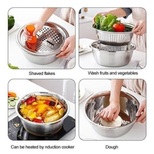 💖49% 0ff-Germany Multifunctional Stainless Steel Basin