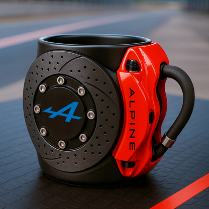 🥳Most popular brake caliper mug with car logo🏎