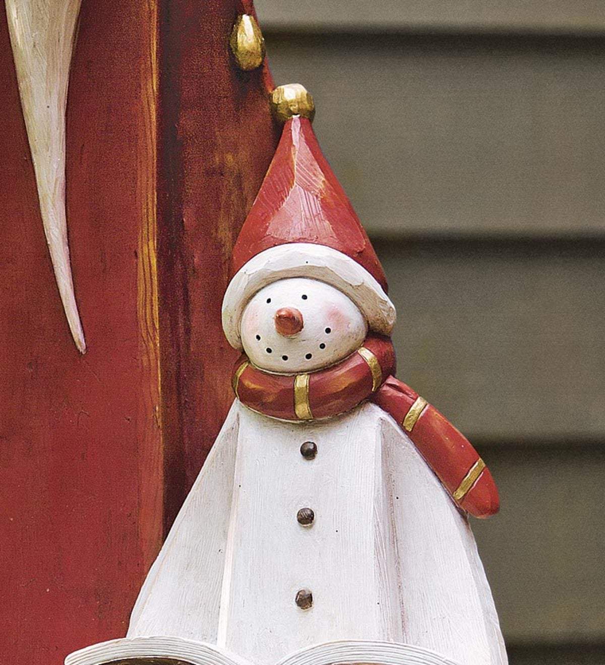 Radiantgrp - Santa And Snowman Sculpture