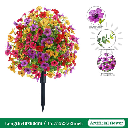 Resistant Artificial Cedar Topiary Ball Tree