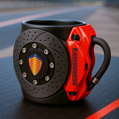 🥳Most popular brake caliper mug with car logo🏎