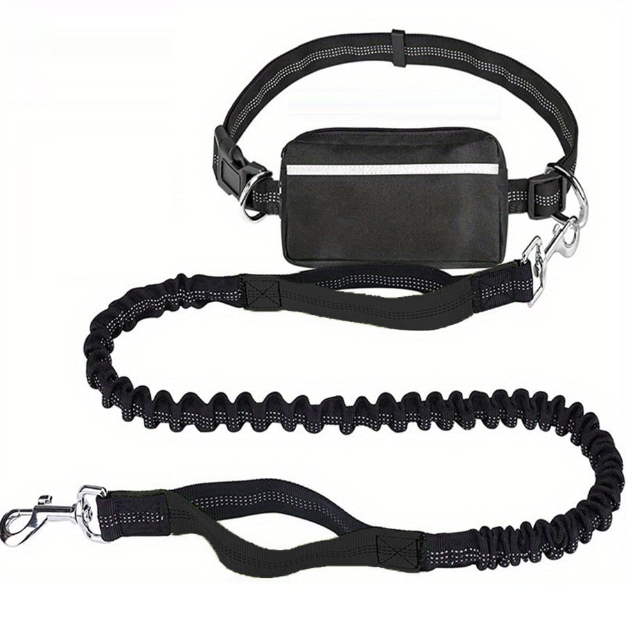 🔥Hands Free Dog Leash with Zipper Pouch