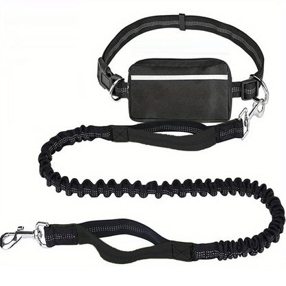 🔥Hands Free Dog Leash with Zipper Pouch
