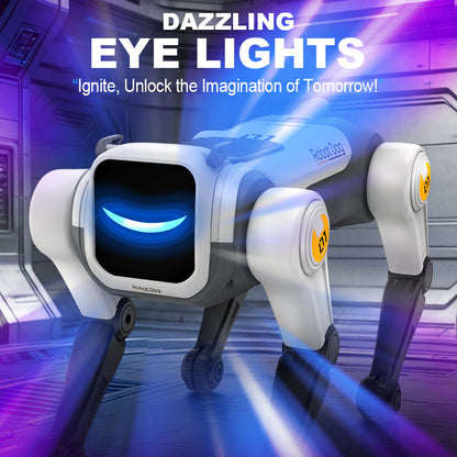 Cross-Border New Russian Intelligent Ai Robot Dog Voice Dialogue High-Tech Artificial Mobile Phone Remote Control Mechanical Dog Toy