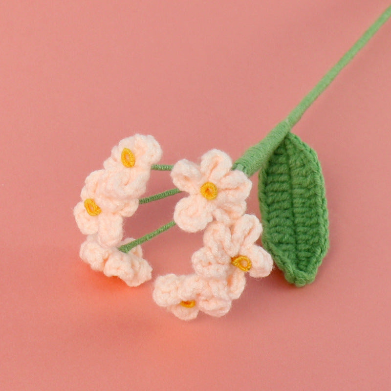 Forget-Me-Not Bouquet — Faux Textile Flowers for Home Decor