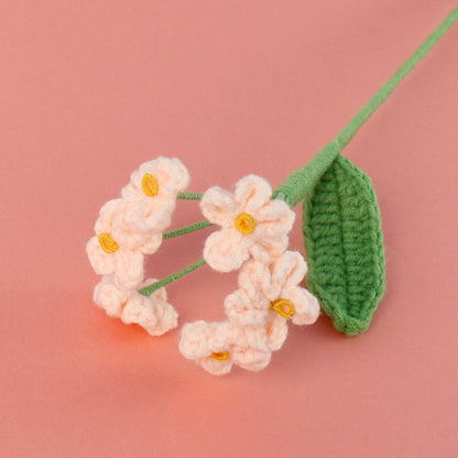 Forget-Me-Not Bouquet — Faux Textile Flowers for Home Decor