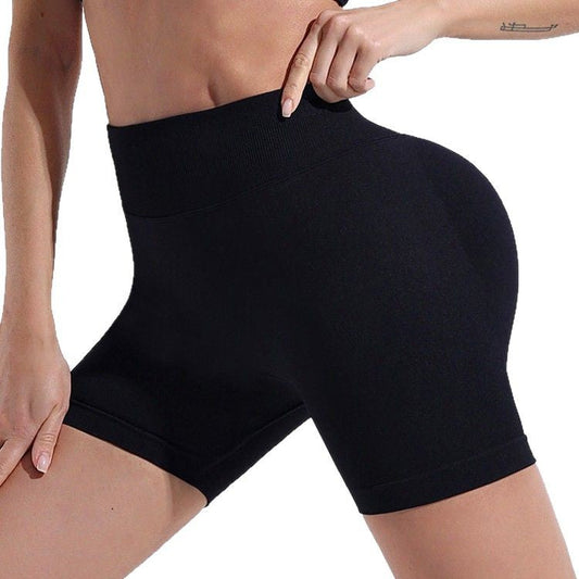 Women's Three-Section Seamless Athletic Shorts