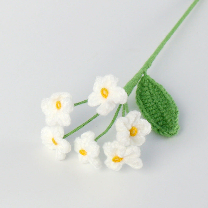 Forget-Me-Not Bouquet — Faux Textile Flowers for Home Decor