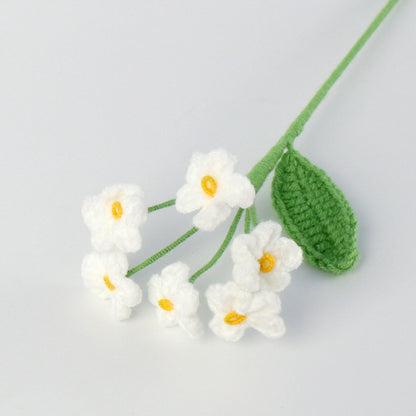 Forget-Me-Not Bouquet — Faux Textile Flowers for Home Decor