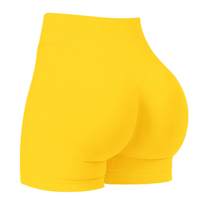 Women's Three-Section Seamless Athletic Shorts
