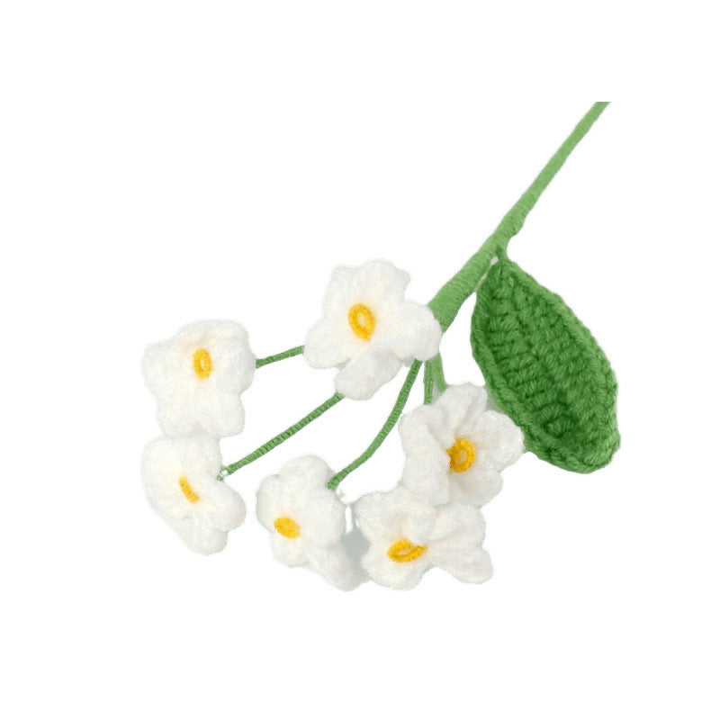 Forget-Me-Not Bouquet — Faux Textile Flowers for Home Decor