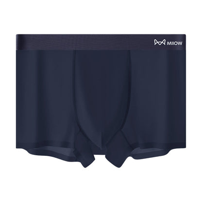 🔥🎁Comfort Men's Ultra-Thin Cooling Boxer Briefs Lightweight Microfiber Underwear Breathable No-Show Design ( 💥 3 PACK )