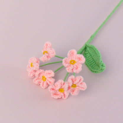 Forget-Me-Not Bouquet — Faux Textile Flowers for Home Decor