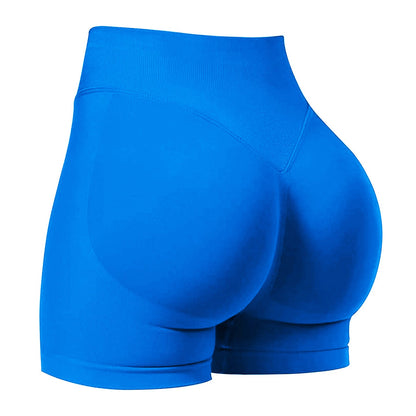 Women's Three-Section Seamless Athletic Shorts