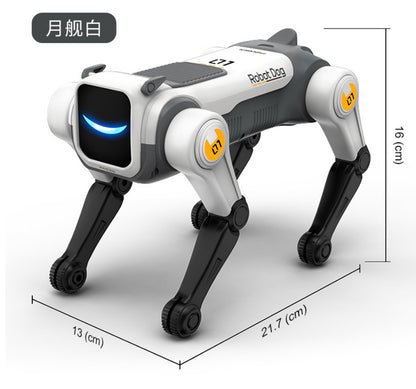 Cross-Border New Russian Intelligent Ai Robot Dog Voice Dialogue High-Tech Artificial Mobile Phone Remote Control Mechanical Dog Toy