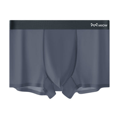 🔥🎁Comfort Men's Ultra-Thin Cooling Boxer Briefs Lightweight Microfiber Underwear Breathable No-Show Design ( 💥 3 PACK )