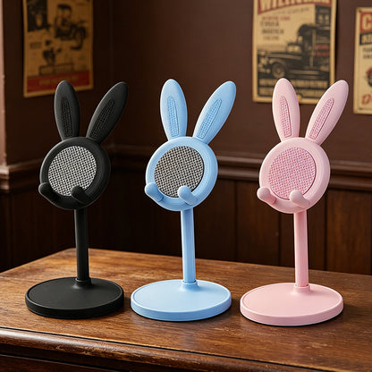 Cross-Border Little Rabbit Mobile Phone Holder Desktop Lazy Lift Support Stand Selfie Live Broadcast Lazy Mobile Phone Holder