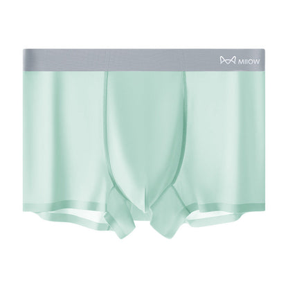 🔥🎁Comfort Men's Ultra-Thin Cooling Boxer Briefs Lightweight Microfiber Underwear Breathable No-Show Design ( 💥 3 PACK )