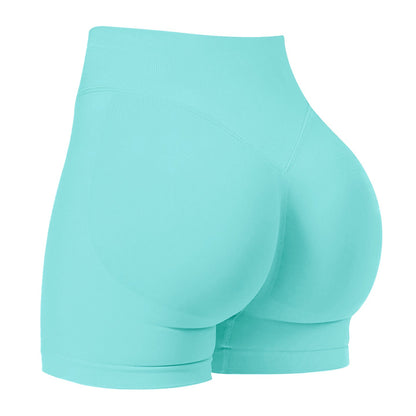 Women's Three-Section Seamless Athletic Shorts