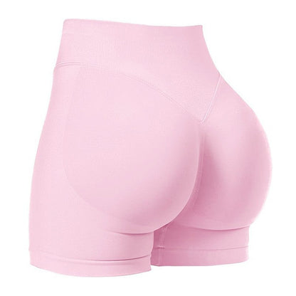 Women's Three-Section Seamless Athletic Shorts