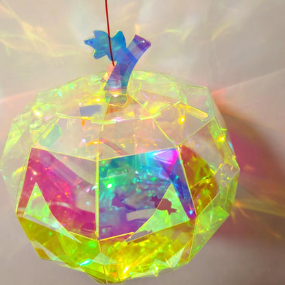 Golden Wing Laser Colored Lantern - Portable Night Light Flower Ball