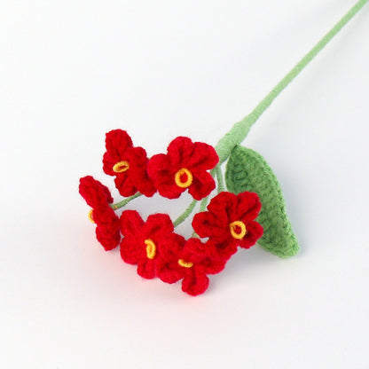 Forget-Me-Not Bouquet — Faux Textile Flowers for Home Decor