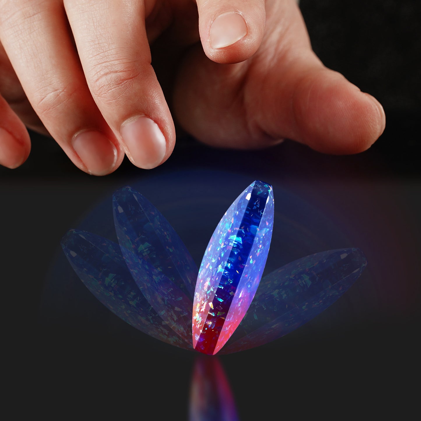 Flipo Flip Gems Fidget Spinner