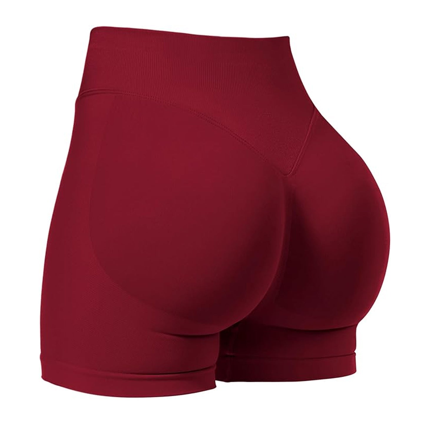 Women's Three-Section Seamless Athletic Shorts