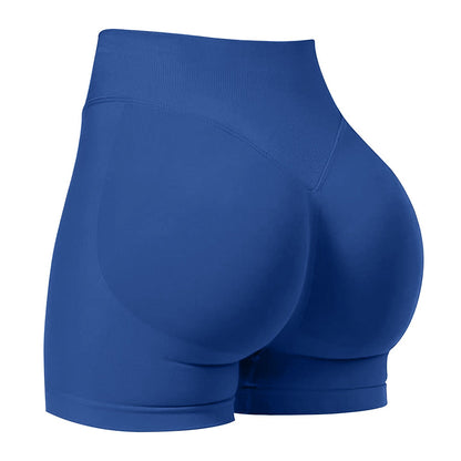 Women's Three-Section Seamless Athletic Shorts