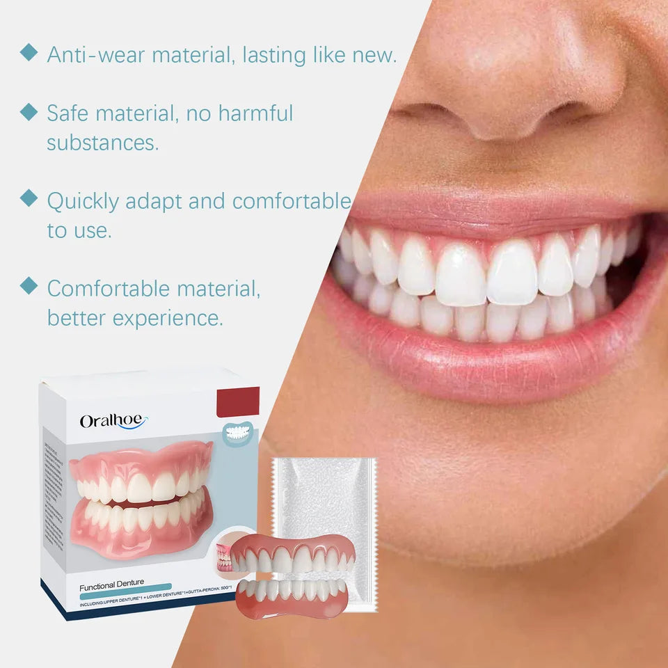 🔥This week's hot sale🔥brand new silicone denture setting