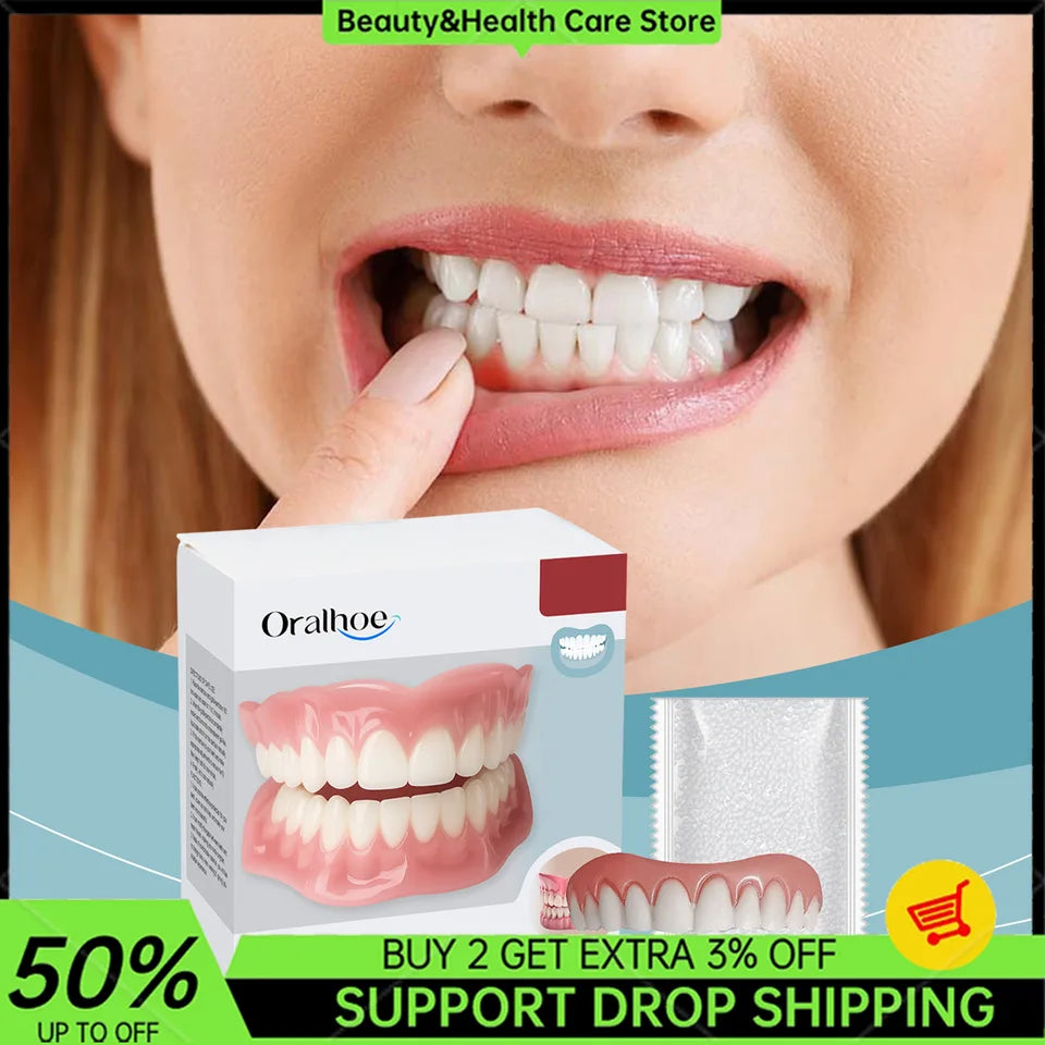 🔥This week's hot sale🔥brand new silicone denture setting