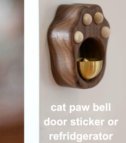 Cat Paw Bell Door Sticker