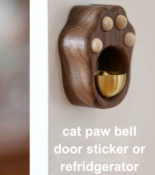 Cat Paw Bell Door Sticker