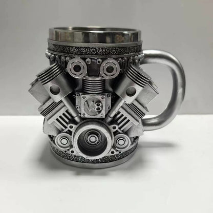 🔥Limited Edition-49% OFF🎁V8 Engine Stainless Steel Mug