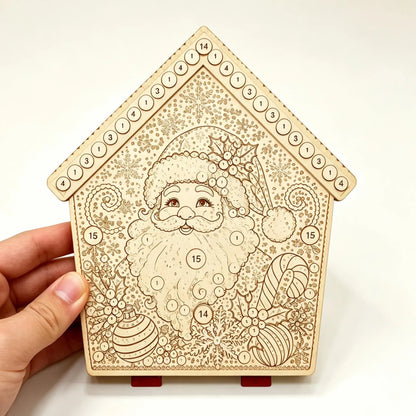 🔥 LAST DAY 49% OFF – 🎄Christmas Pearl Cottage Art Kit ✨