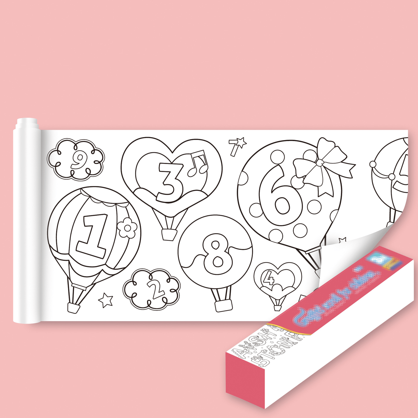 🖍️$9.99 🎨- Children's drawing scroll (perfect gift for children)🎁