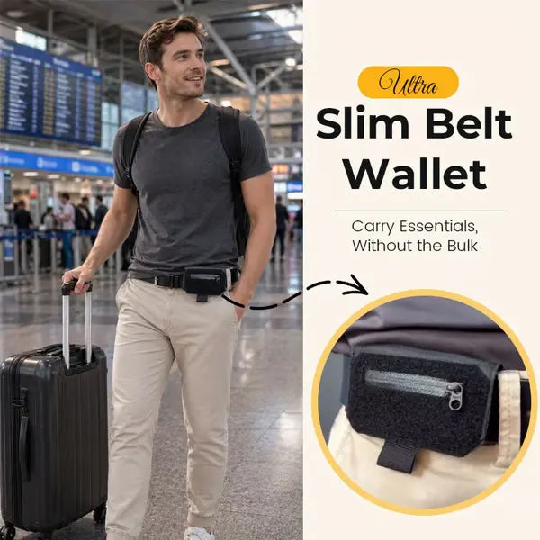 ❤️❤️❤️Men's Ultra-Slim Belt Wallet