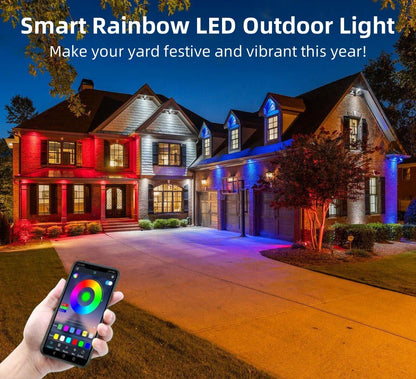 🎅 Early Christmas 49%OFF - Smart Rainbow LED Permanent Outdoor Light🎁