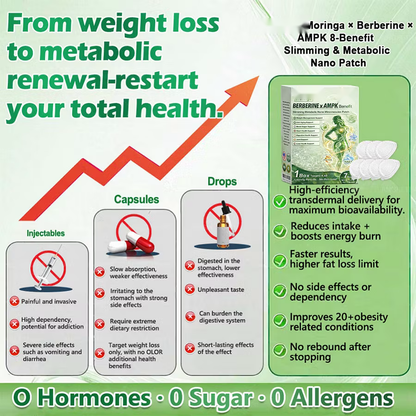 🔥Transdermal slimming patch – once a day, results in 7 days